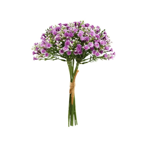 Fake Plants, Fall Flowers - Dienrx Artificial 7Pcs s Breath Artificial Flowers for Decoration Gypsophila Bouquet for Flower Arrangement Light, 1 Bouquet of Artificial Flowers (7 Branches)