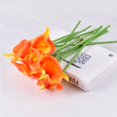 thumbnail image 1 of Fake Plants Promotion Sale! Nomeni Mini Pu Calla Lily Flower Simulation Flower Home Decoration Photography Props, Home Decor Clearance Sale, 1 of 6