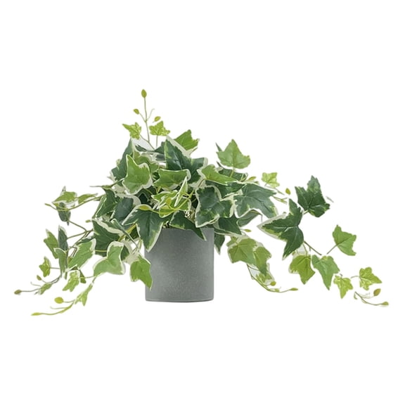 Fake Potted Plants Artificial Hanging Pothos Vine for Shelf Wall Decor Realistic Greenery for Living Room Bedroom Indoor Outdoor Housewarming, 1 Potted Plant