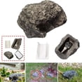 thumbnail image 1 of Fake Rock Hide a Key Outside Key Holder Hide a Key Rock Key Hiders Outside Hidden Safe for Outdoor Storage Box for Keys Key Hider for Outdoor Garden or Yard, 1 of 7