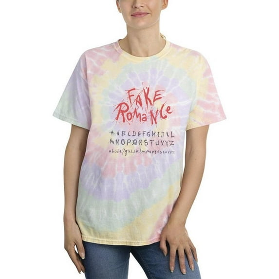 Fake Romance Design Tie Dye Spiral Women -Image by Shutterstock, Female Small