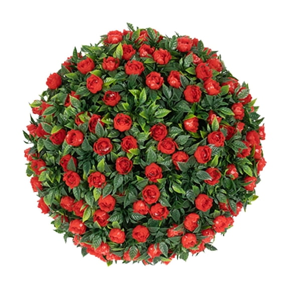 Fake Rose Artificial Plant for Indoor Ceiling Decoration, Plastic Simulated Flower Greenery