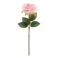 thumbnail image 1 of Fake Roses, Artificial Flowers With Long Stems, Single Artificial Rose,19.7 Inch Realistic Faux Silk Rose, Elegant Roses For Bridal Wedding, Valentine's Day, Mother's Day Gift, 1Pc(Pink1,19.7x2"), 1 of 7