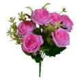 thumbnail image 1 of Fake Roses Artificial Flowers Red Roses with Long Stems Realistic Faux Silk Rose Bouquets for Wedding Bridal Shower Centerpieces Floral Arrangements Party Valentines day Flowers(Pink,), 1 of 9
