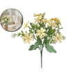 thumbnail image 1 of Fake Silk Daisies Flowers Artificial Wild Realistic Faux Flowers Uv Resistant Flowers for Outside Summer Bulk Plastic Garden Party Wildflower Party Decorations, 1 of 6