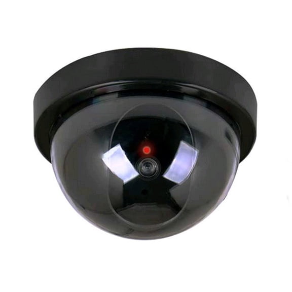 Fake Simulation Camera with Flashing LED Dome Security CCTV Surveillances Camera For Home Outdoor Indoor