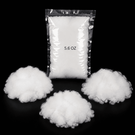 Fake Snow, Christmas Village Snow, Faux Snow, Cotton Snow Fluff for Christmas, Snow Fluff for Winter Mantle Village, Nativity, Christmas Decoration