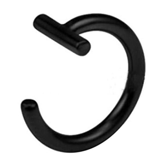 Fake Spring Clip On Lip Rings and Nose Rings for Body Piercing Look Suitable for Costume Parties