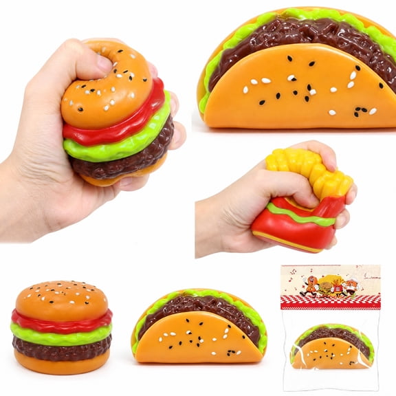 Fake Taco Figurine, Cute Home Decor, Home Decor Kitchen, Kitchen Decorations, Home and Kitchen, Kitchen Sets for Home Decorations, Novelty Decor, Desk Decor, Kitchen Decor, 4X2