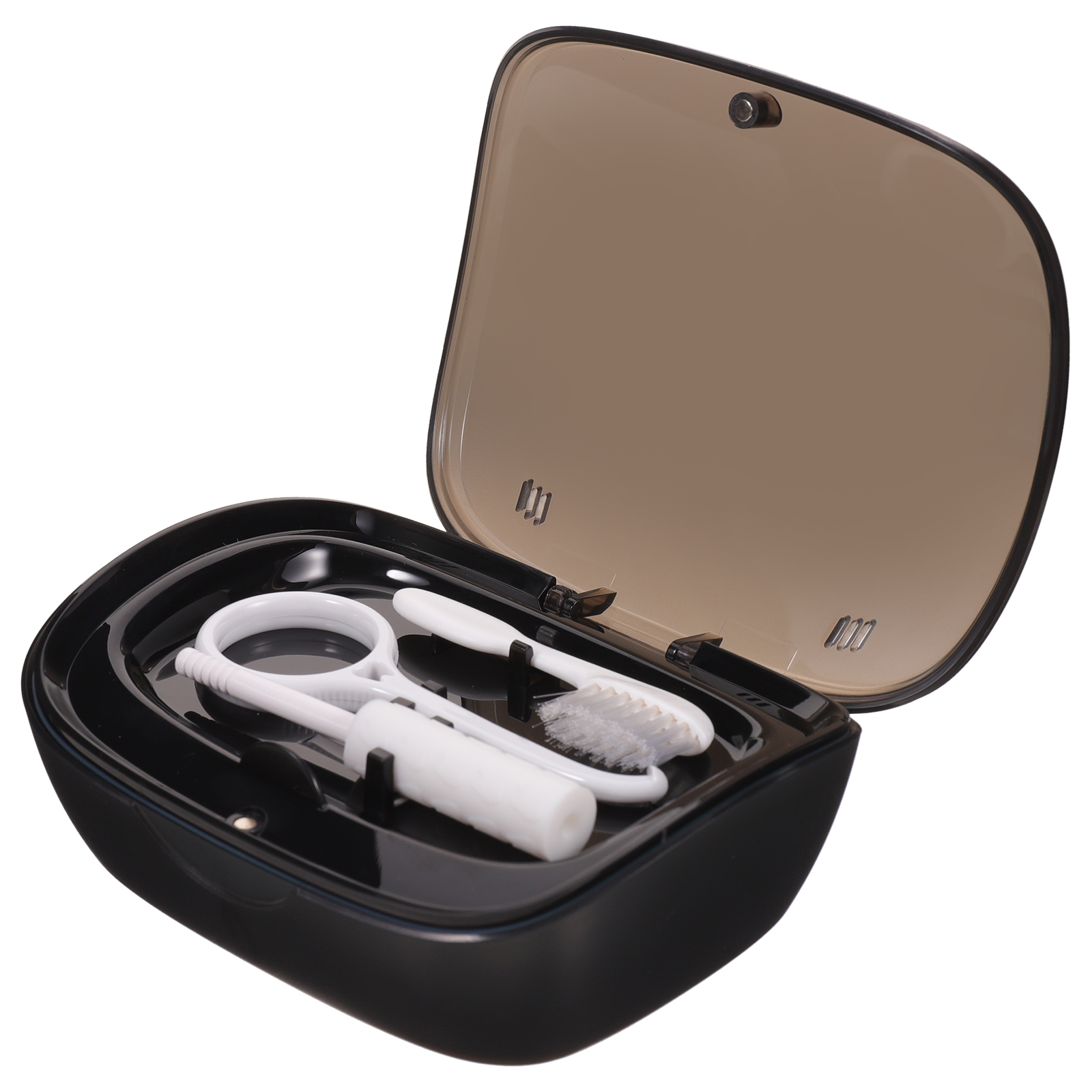 Fake Teeth Denture Toothbrushes Braces Box Retainer Case Orthodontic