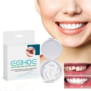 Fake Teeth, Smile Teeth, Denture Temporary False Teeth, Improve Smile, Temporary Fake Teeth for Women and Men, Nature and Comfortable, Protect Your Teeth and Regain Confident Smile (1PC)