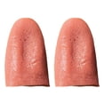 thumbnail image 1 of Fake Tongue Magic Tricks Props for Halloween Pranking, Realistic Stretchable False Tongue Performance Prop, Scary Entertainment Toys for Adults Party 2 X 1.6 Inches, Fake Tongues, 1 of 9