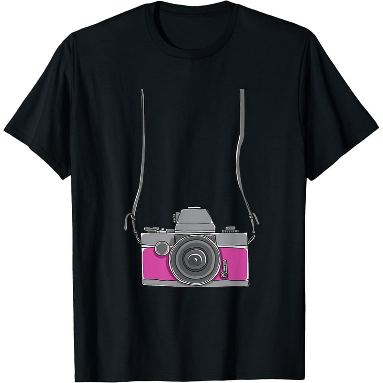 Fake Tourist Camera Shirt Fun Holiday Vacation Photographer Fake Tourist Camera Shirt Fun Holiday Vacation Photographer