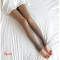 thumbnail image 1 of Fake Translucent Plus Size Leggings Fleece Lined Tights Fall And Winter Warm Fleece Pantyhose Women Fleece Lined Pantyhose Thermal Winter Tights, 1 of 11