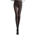 thumbnail image 1 of Fake Translucent Warm Pantyhose Leggings Slim Stretchy Soft Tights for Winter Outdoor, 1 of 6