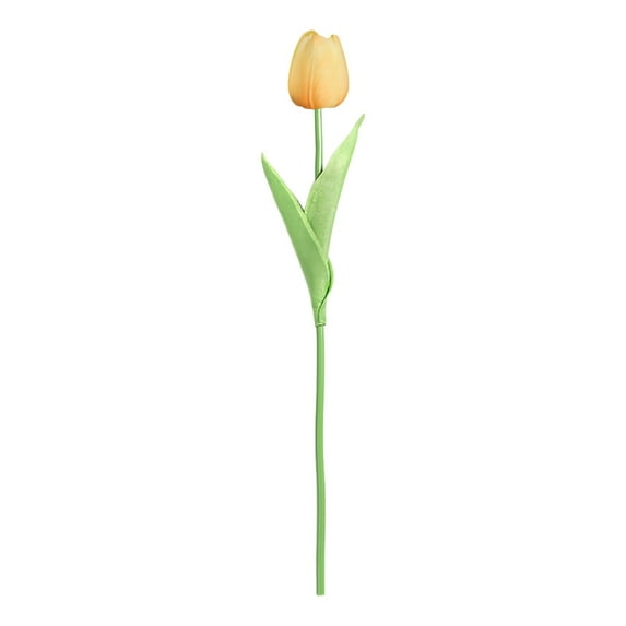 Fake Tulips, Artificial Flowers, Real Touch Tulips Flower for Home Kitchen Decor, Spring Easter Wedding Bouquet Decorations Office Floral Arrangements, 1 Pcs, 13.19 Inches
