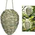 thumbnail image 1 of Fake Wasp Nest Deterrent for Outdoors - Hanging Hornet-Nest Decoy, Hanging Fake Wasp Nests Faux Hornet-Nest Decoy Artificial Bee Hive Nests for Garden Yard Outdoors green, 1 of 7