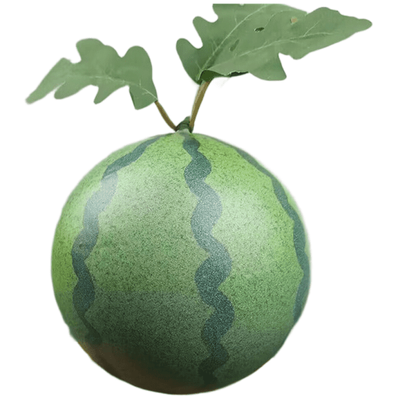 Fake Watermelon Foam Fruit Model Fake Fruits Display Props for Kitchen Cabinet