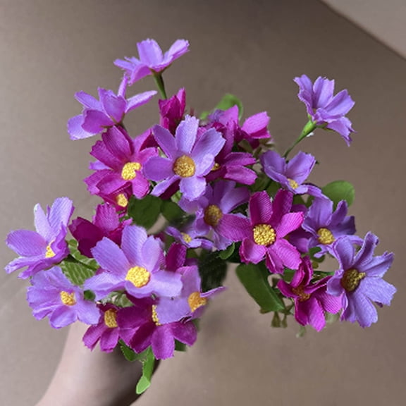 Fake Wild Flowers, 2026 New Artificial Artificial Flower Daisy,Flowers Header Wedding Home Party Decoration Flowers,Indoor And Outdoor Decorative Crafts, Fake Hanging Plant