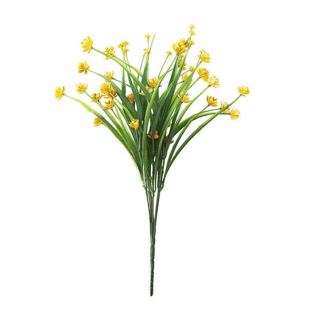 Fake blossom Artificial Flower Bouquet Under 10 Outdoor Artificial