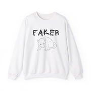 Faker Sweatshirt, Possum Sweatshirt, Opossum, Green Sweatshirt, Faker Shirt