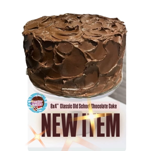 Fakery Bakery Decoration, Home Decor, Luxury Decor, Brown, 8 X 4", 1 Count