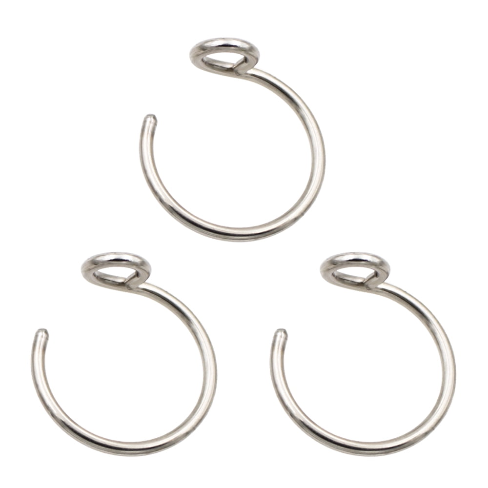 Fakes Nose Rings Faux Nose Ring 20g Nose Ring Nose hoop 20 Gauge 8mm