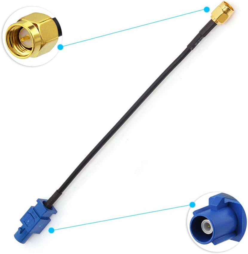 Rückfahrkamera Adapter Fakra Zu RCA - Für Mercedes & Volvo Navi-Systeme