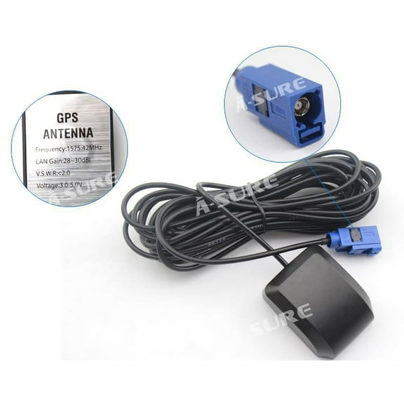Fakra GPS Aerial Antenna Wire Sat Nav for BMW Mercedes Volkswagen Vauxhall Opel