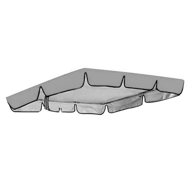 Fakrich Gray Canopy Swing Replacement Cover Set, Outdoor Swing