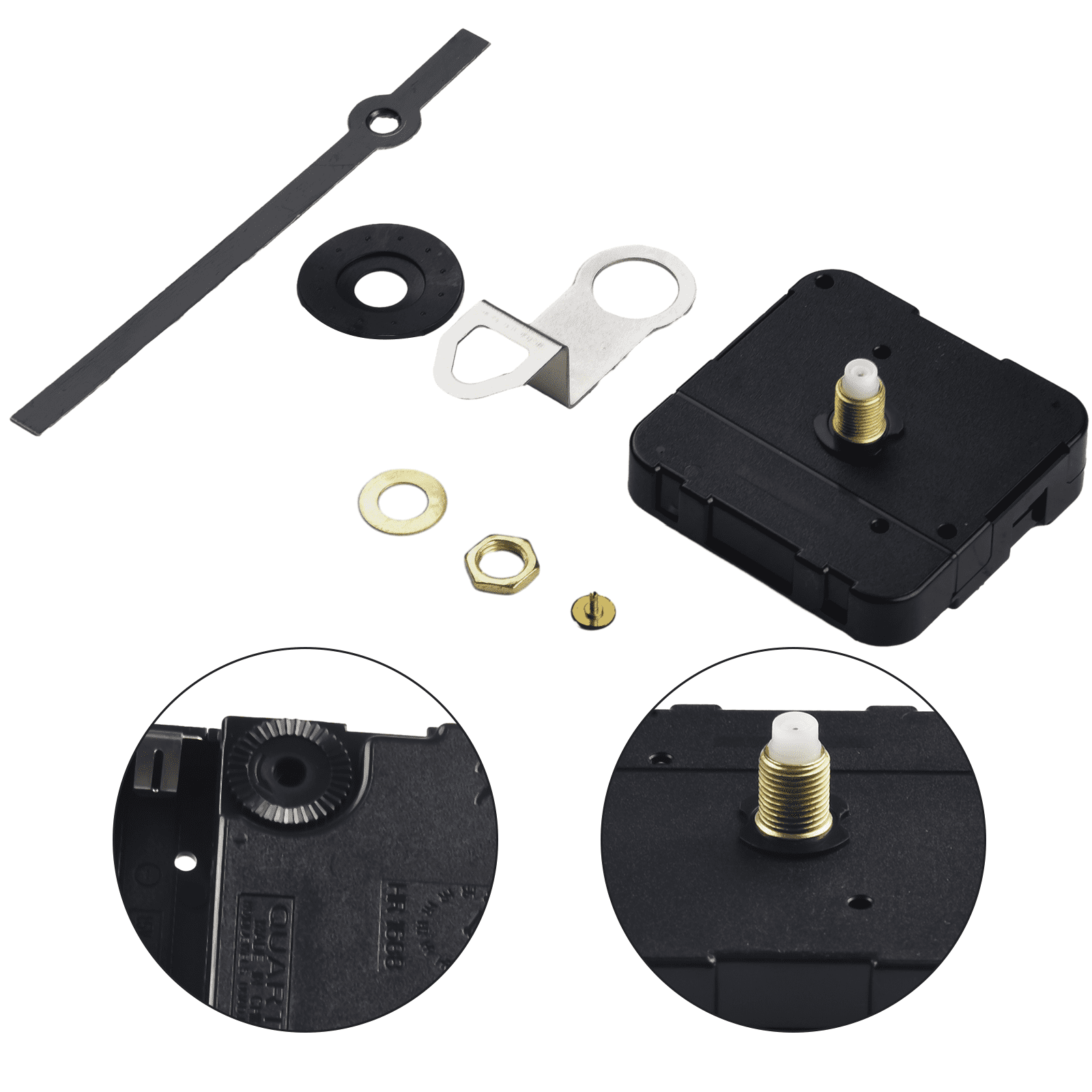 Fakrich Quartz High Torque Clock Movement Mechanism Motor ,115mm Extra