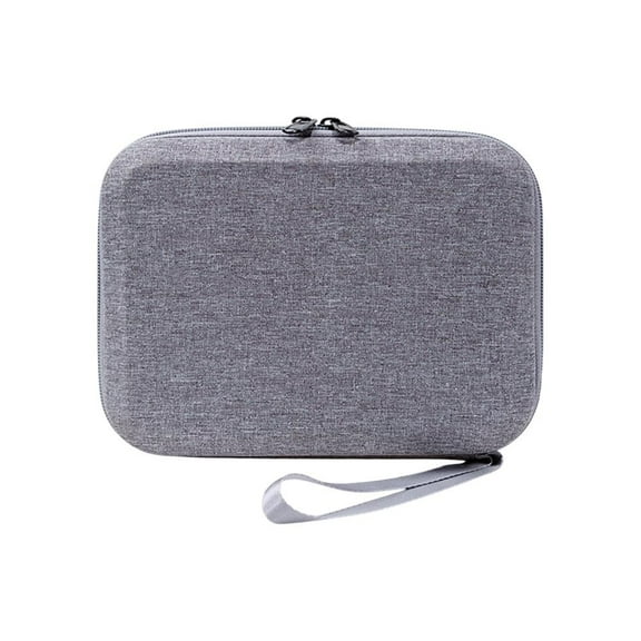 Fakrich Waterproof Carrying Case for Osmo Mobile 7/7P, Portable Storage Case Shoulder Bag for Travel Friendly,Gray