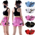 thumbnail image 1 of Fakrich WoMen Polyester Boxing Shorts for Boxing Training Fitness Gym Cage Fight MMA Mauy Thai Kickboxing Trunks Clothing Pink M, 1 of 6