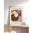 thumbnail image 1 of Falafel Lebanese Food Arabic Kitchen Cuisine Cultural Wall Art Decor, Unframed Paper Poster 24x36in, 1 of 4