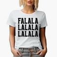 thumbnail image 1 of Falalalalalalalala, Christmas Merch Gift, White T-Shirt, 2XL, 1 of 5