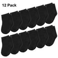 thumbnail image 1 of Falari 12/24-Pack Infant Baby Boy Girl Socks 2-6 Month, 1 of 1