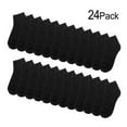 thumbnail image 1 of Falari 12/24 Pairs Boy Toddler Kids Cotton Socks Black 6-8 Years (24 Pairs), 1 of 1