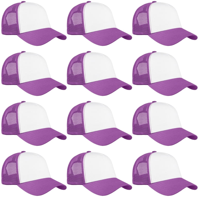 Falari 12 Pack Bulk Wholesale Mesh Trucker Hats 5 Panel  display picture 3