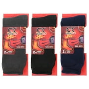 Falari 3-Pack Mens Thermal Socks Heated Sox 10-13 Keep Foot Warm For Cold Winter