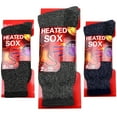 thumbnail image 1 of Falari 3-Pack Men's Winter Thermal Socks Heated Sox Ultra Warm Best for Out Door Activities, 1 of 3