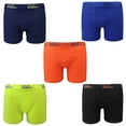thumbnail image 1 of Falari 5-Pack Boy's Boxer Brief Underwear Cotton Ultimate ComfortSoft, 1 of 6