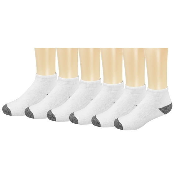 Falari 6-Pack Classic Cotton Ankle Socks