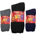 thumbnail image 1 of Falari 6-Pack Men's Winter Thermal Socks Ultra Warm Best For Cold Weather Out Door Activities Assorted., 1 of 7