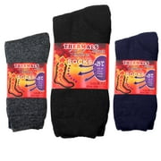 Falari 6-Pack Men's Winter Thermal Socks Ultra Warm Best For Cold Weather Out Door Activities