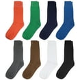 thumbnail image 1 of Falari 8 Pairs Men Fancy Colorful Funny Novelty Casual Dress Crew Socks, 1 of 3