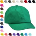 thumbnail image 1 of Falari Boy & Girl Baseball Cap Kids Hat Soft Cotton Adjustable Size for 2-5 Years Kelly Green, 1 of 6