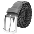 thumbnail image 1 of Falari Brown Men's Braided Belt 100% Genuine Leather 35mm Strap 9007, 1 of 4