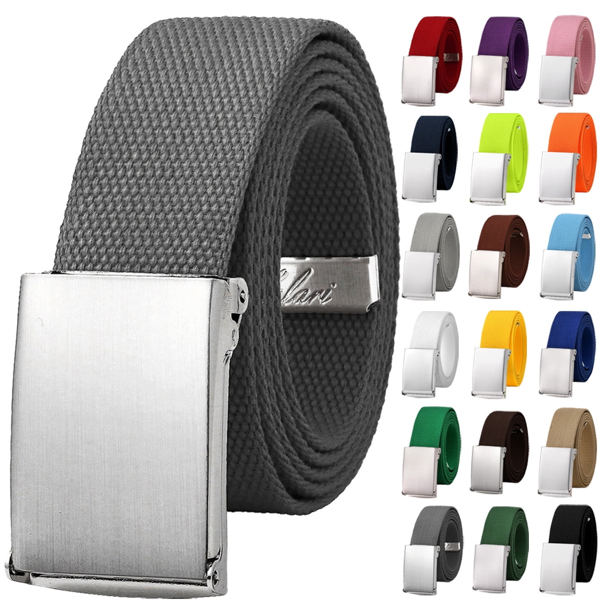 Canvas clearance web belts
