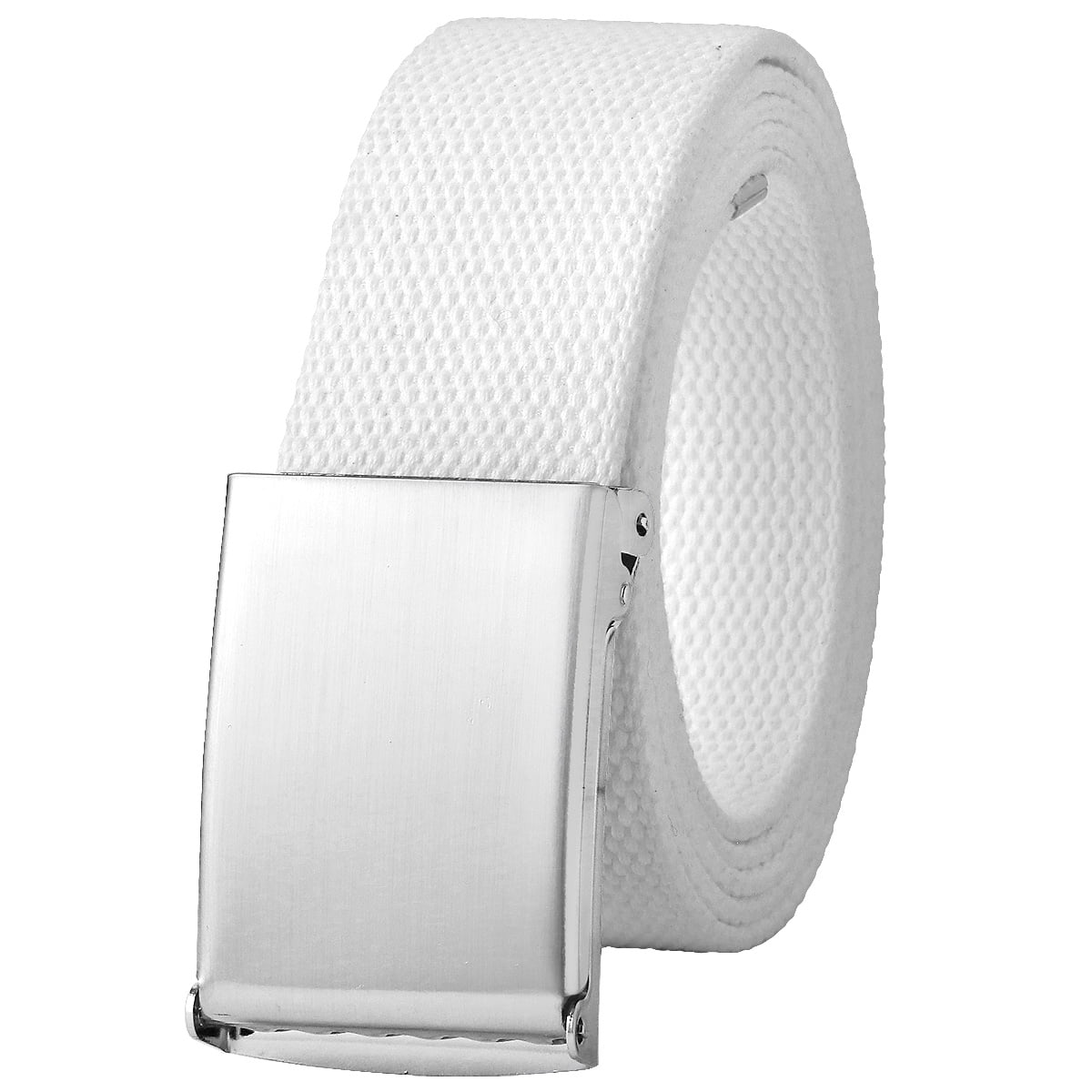 Falari Adjustable Men's Cotton Belt, White - Walmart.com Falari Adjustable Men's Cotton Belt, White - Walmart.com