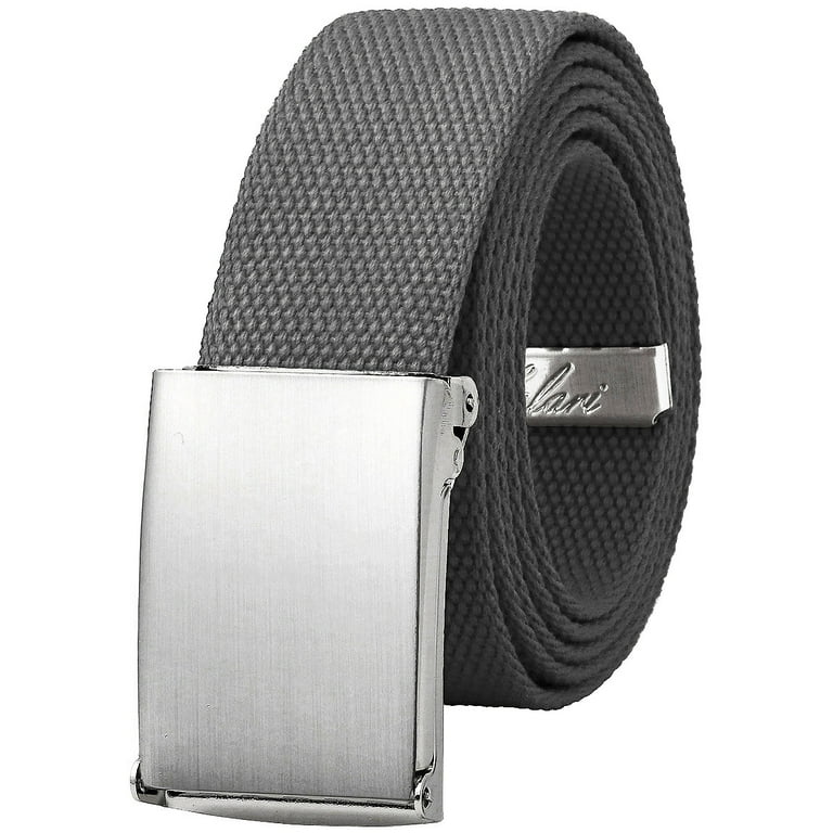 Falari Canvas Web Belt Fully Adjustable Cut to Fit Golf Belt Flip